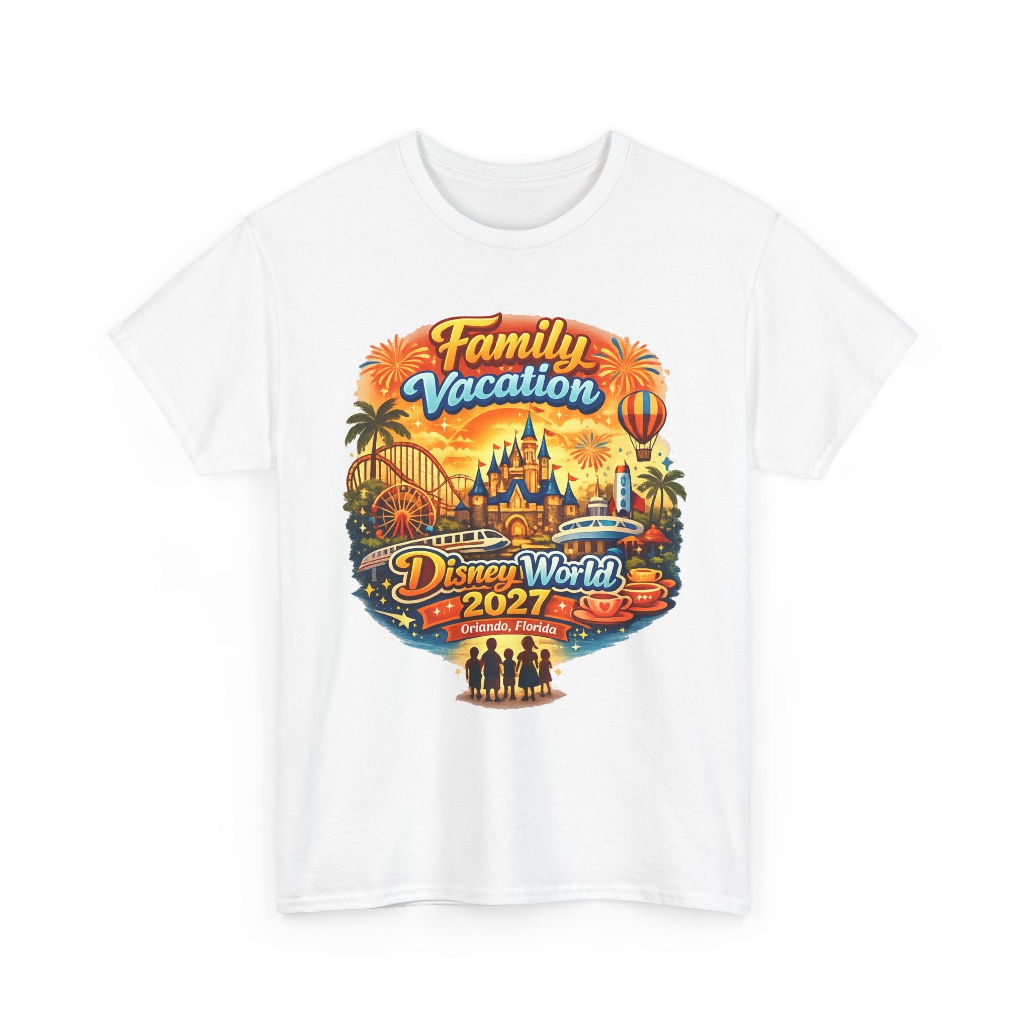Family Vacation 2027 Tee — Theme Park Souvenir Shirt