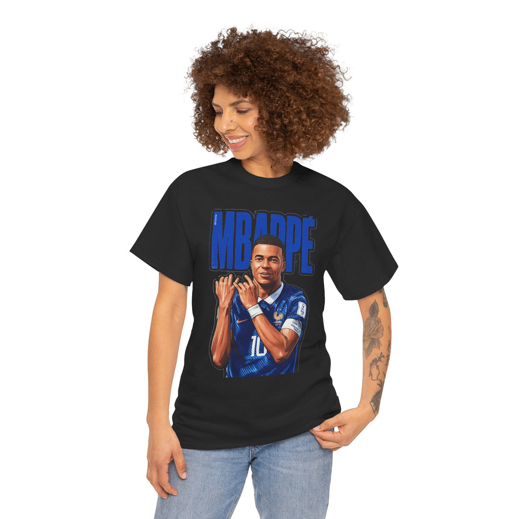 MBAPPE Graphic Shirt Soccer Star Portrait Tee — "