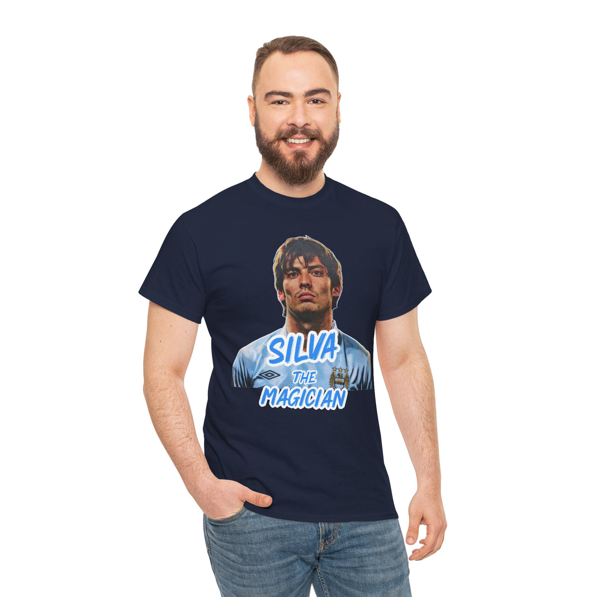David Silva Manchester City The Magician Soccer Tee