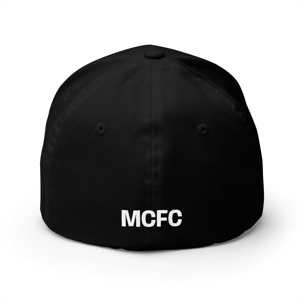 Manchester City Inspired Embroidered '115' Baseball Cap — MCFC Back Logo