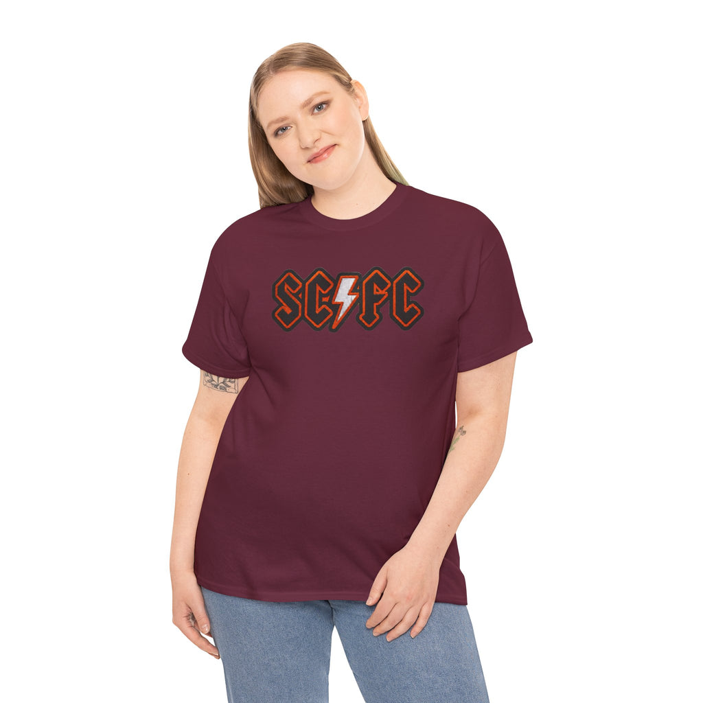 Salford City Inspired Logo T-Shirt — Retro Gothic Band-Style Tee