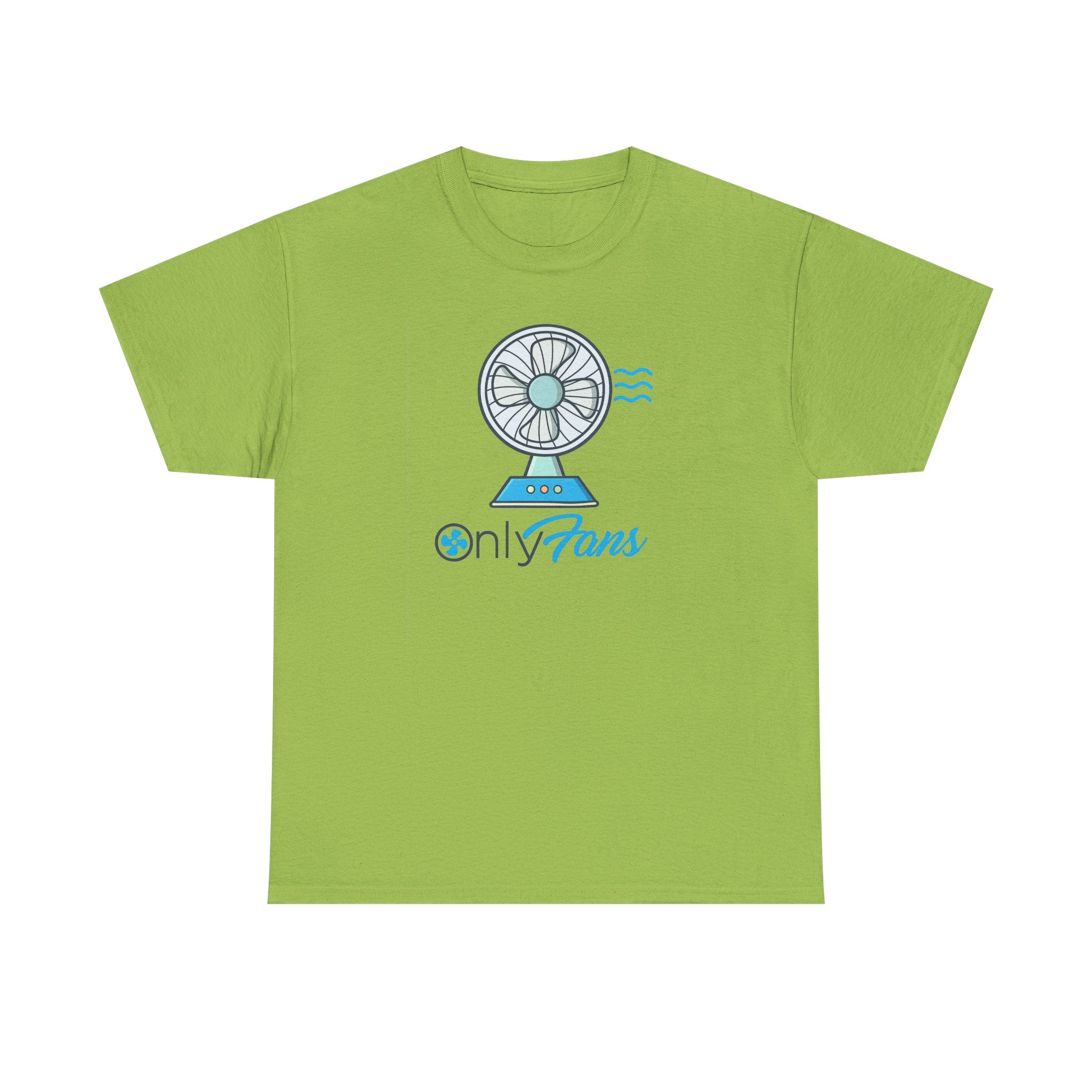 Only Fans Graphic Tee — Cute Fan Illustration Novelty T-Shirt