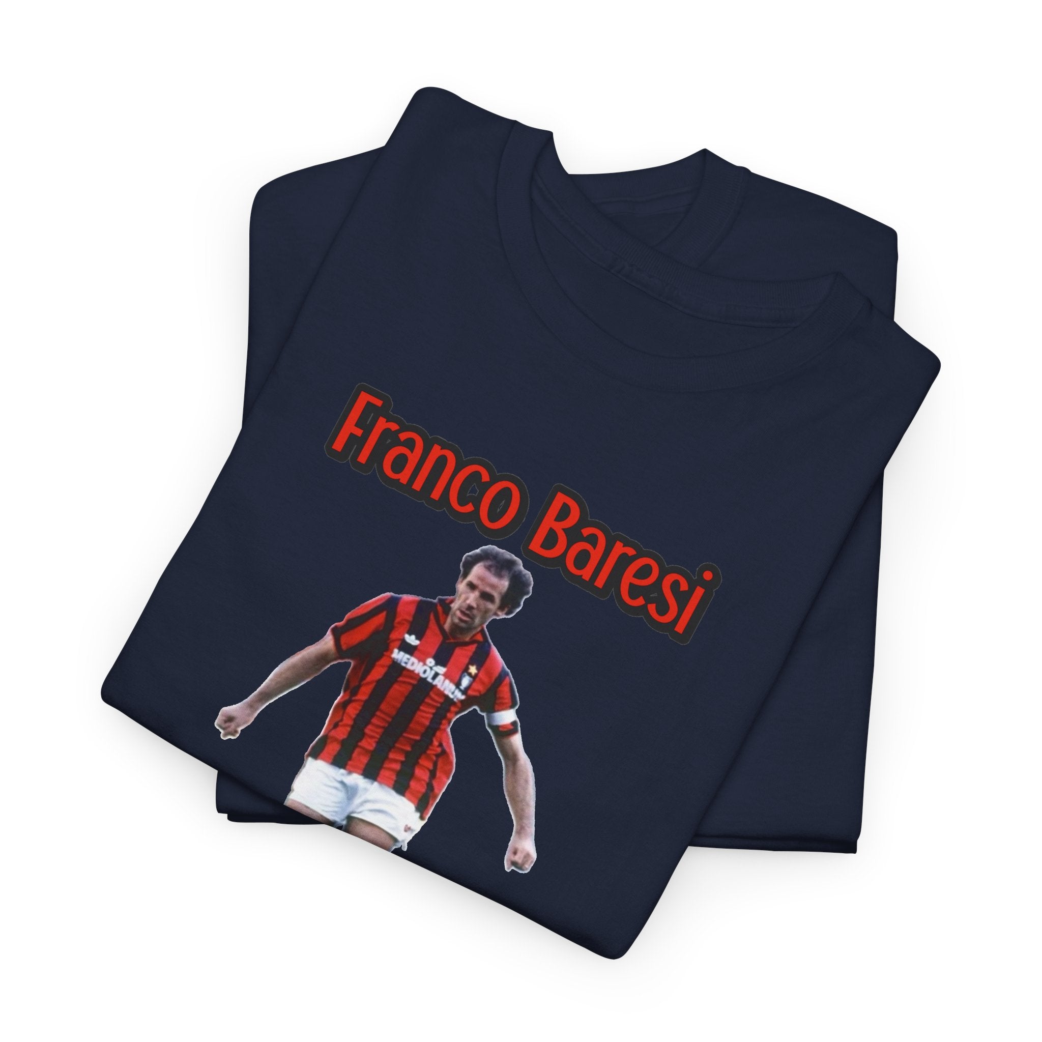 Franco Baresi 1960–2023 Memorial Soccer Tribute Tee
