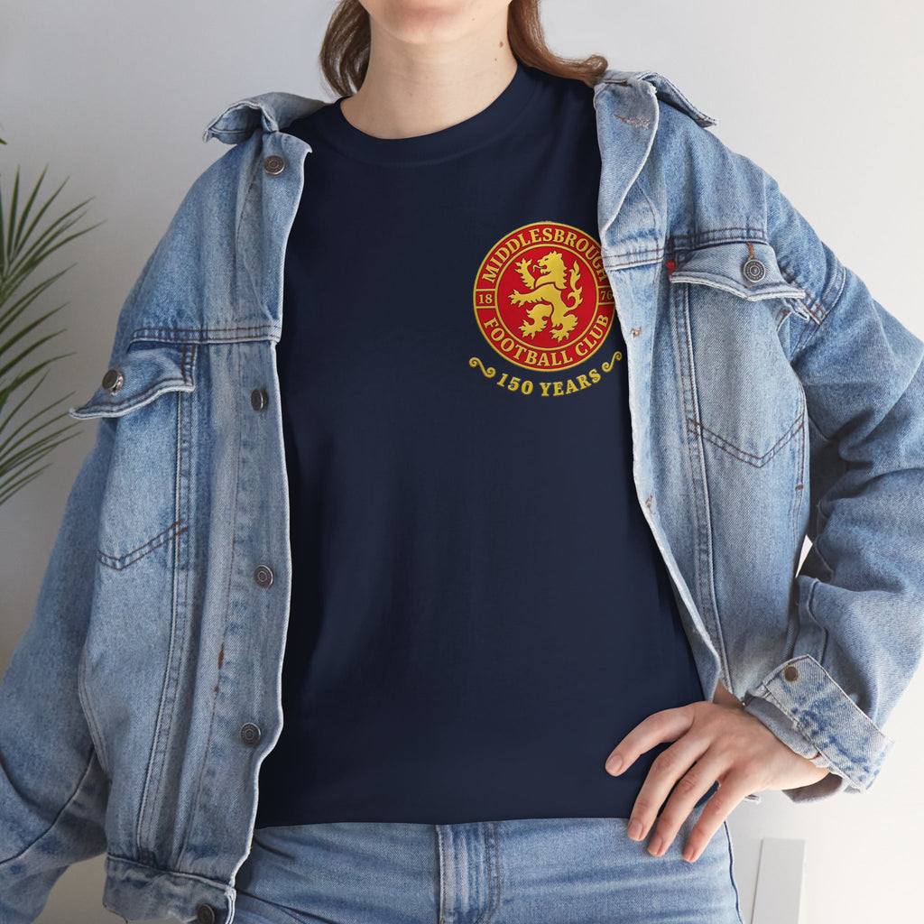 Middlesbrough 150th Crest Cotton T-Shirt