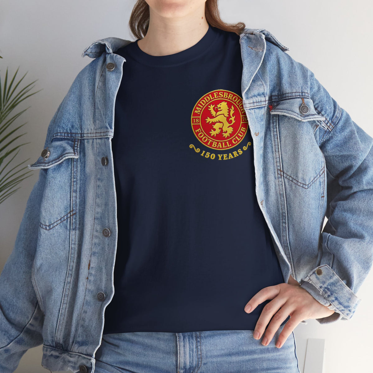 Middlesbrough 150th Crest Cotton T-Shirt