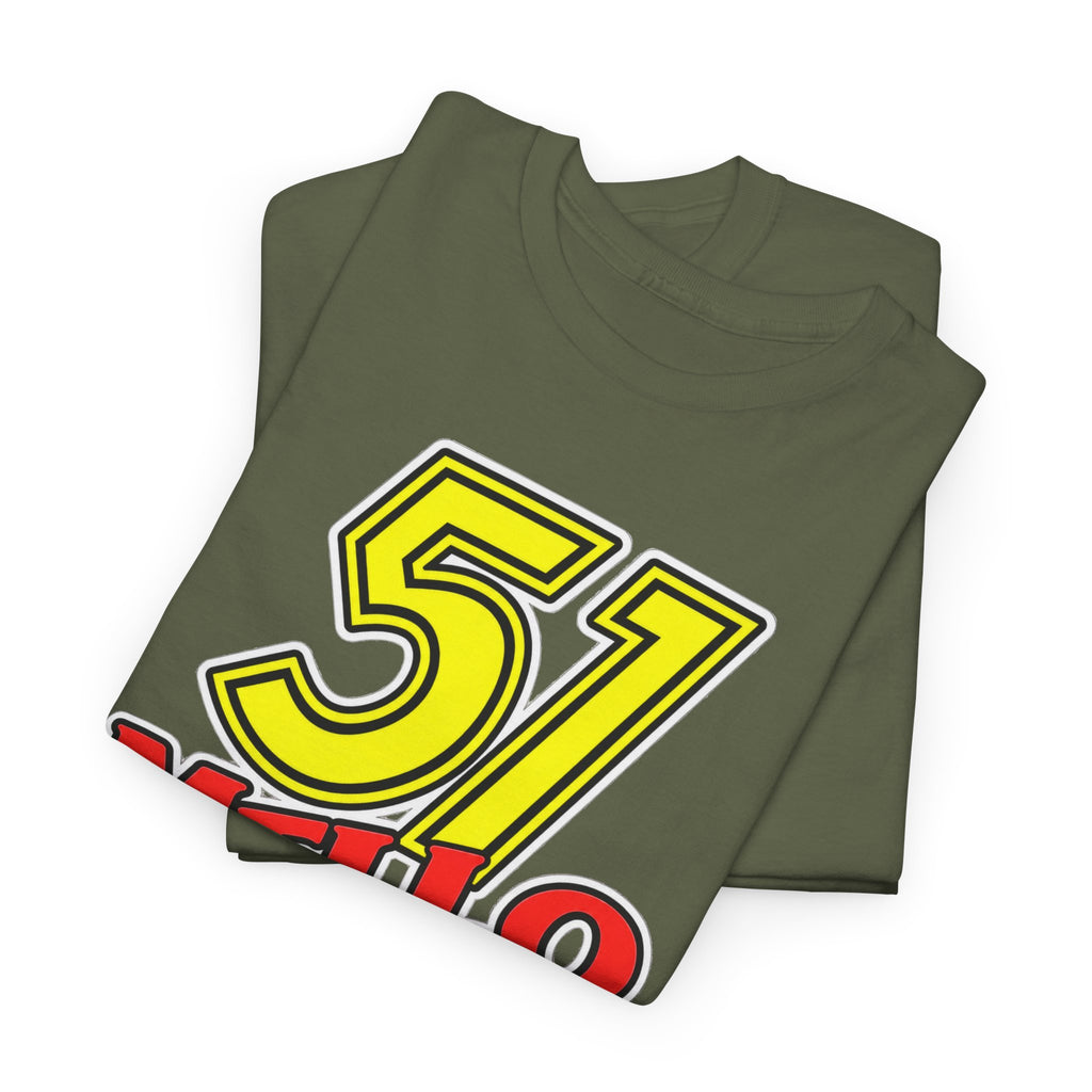 Days of Thunder Mello Yello '51' Graphic Tee — Cole Trickle Racing Shirt