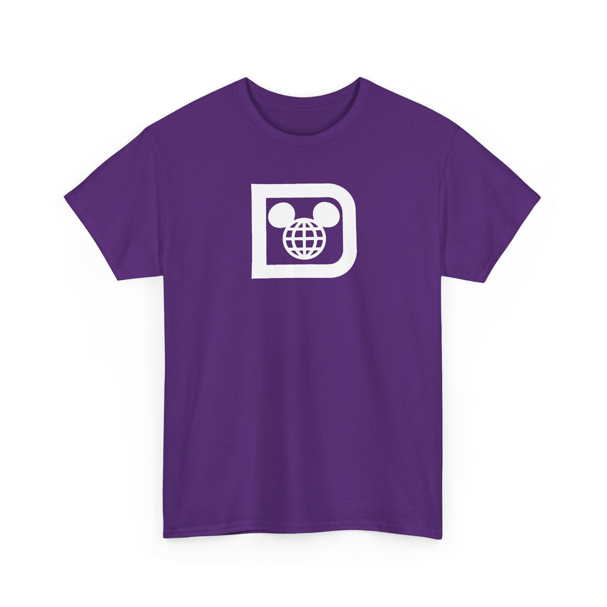 Retro Disney "D" Inspired Unisex Heavy Cotton Tee