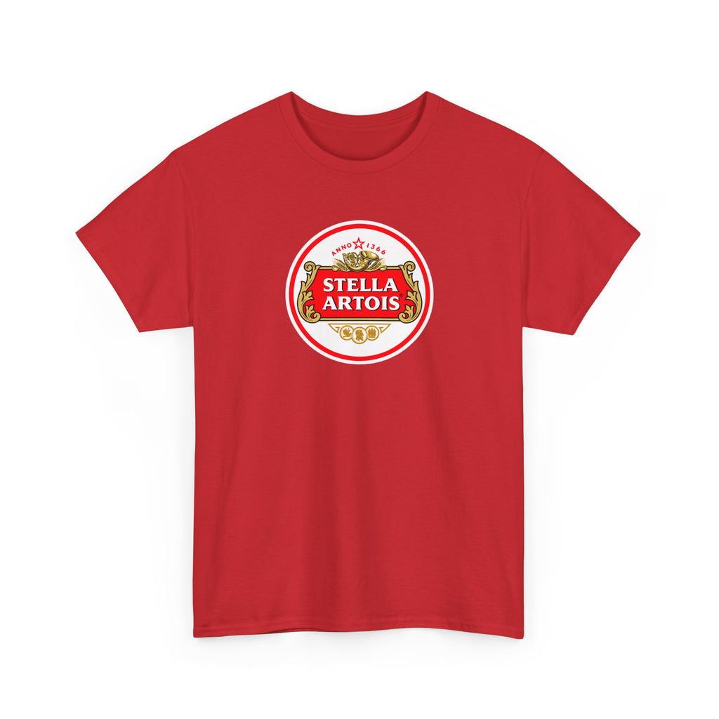 Beer Logo T-Shirt — Stella Artois Inspired Vintage Crest Tee