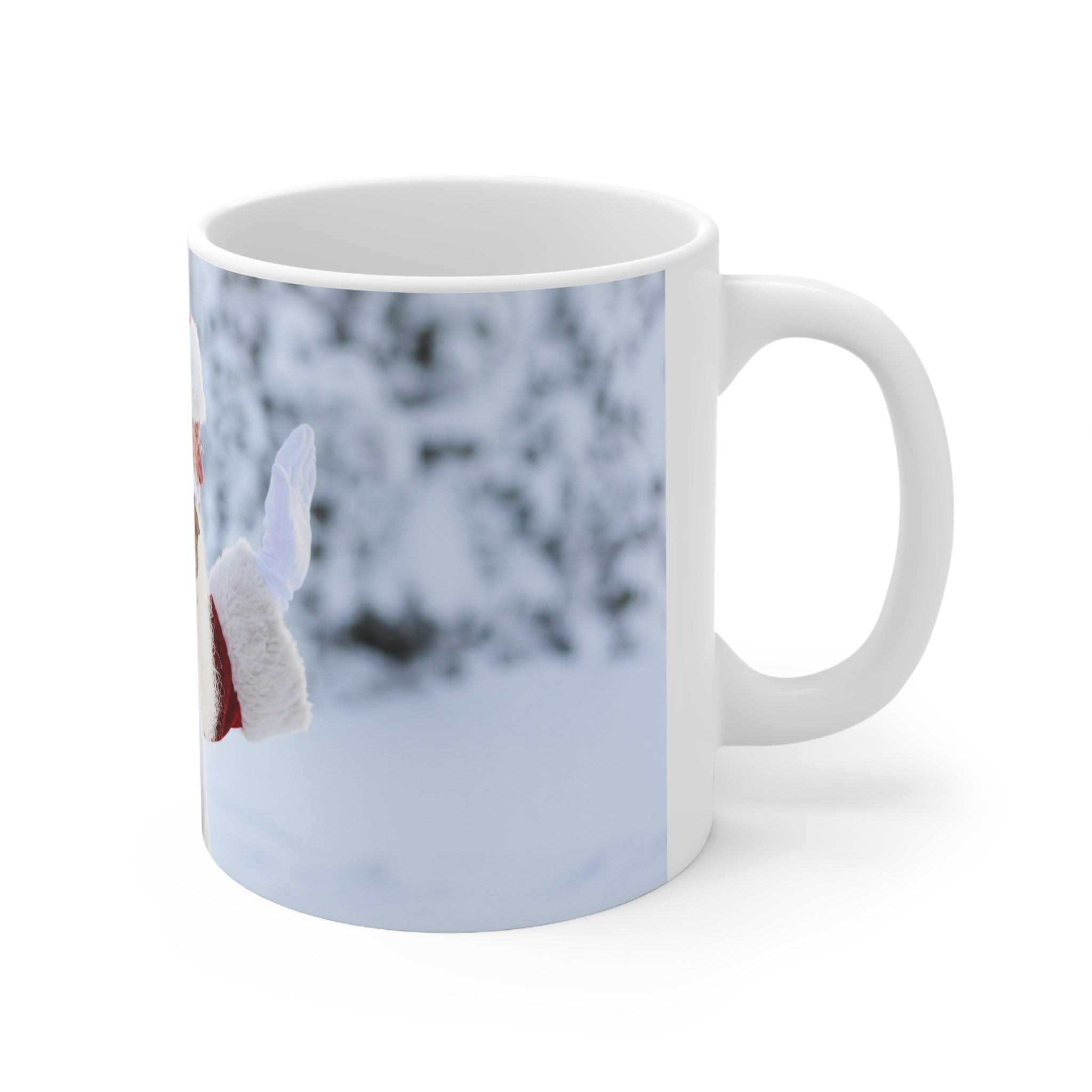 Santa Claus Photo Coffee Mug — Festive Christmas 11oz & 15oz Ceramic Mug