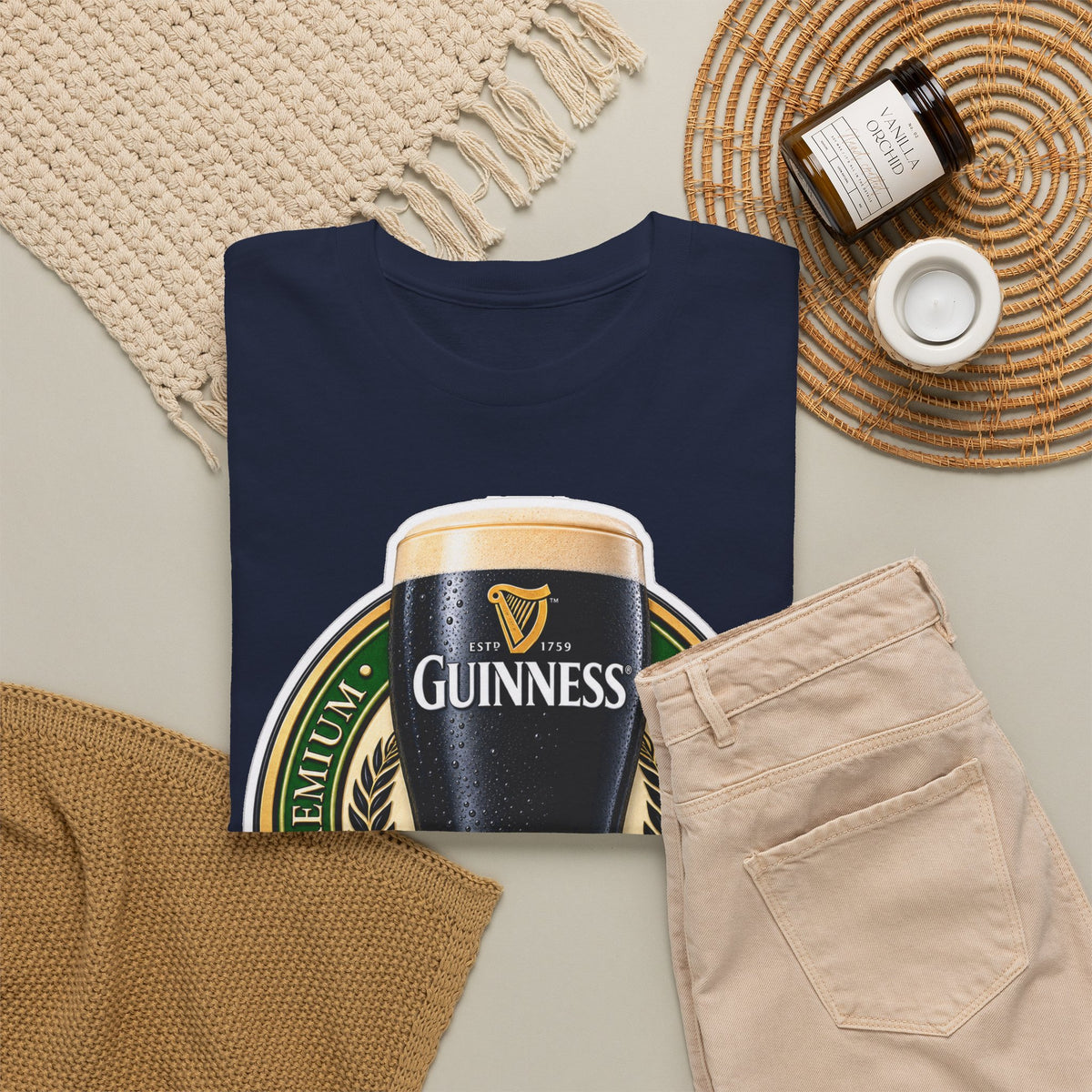 Guinness Dublin Ireland Graphic Cotton T-Shirt