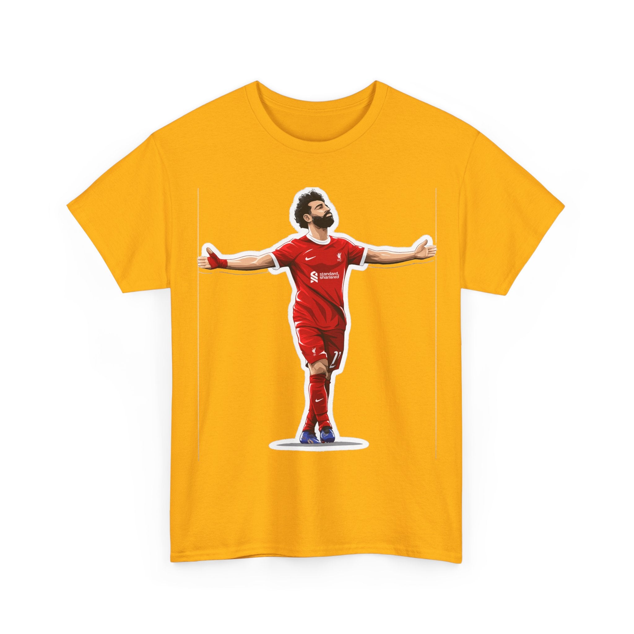 Mo Salah Celebration Tee — Liverpool Graphic T-Shirt