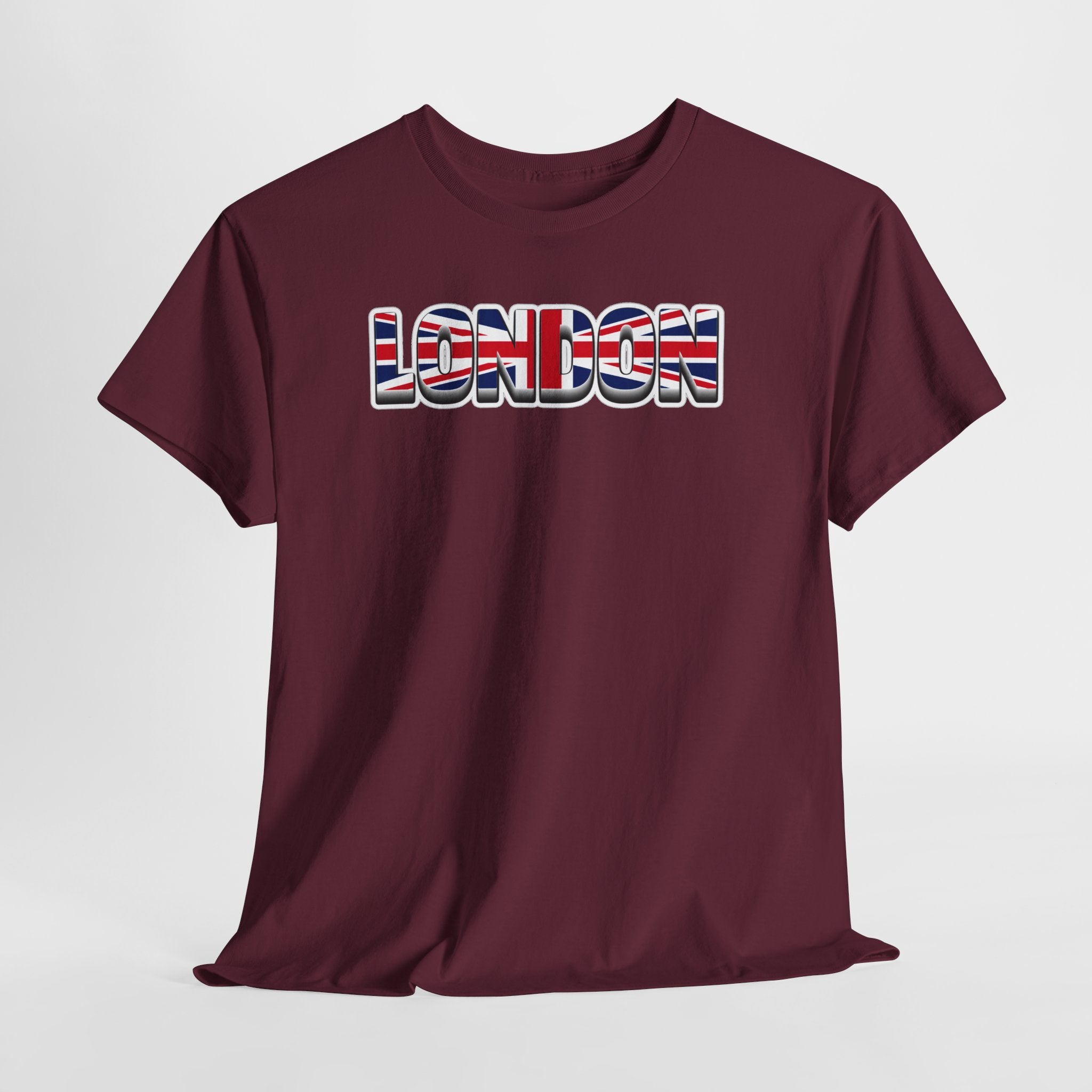 London Union Jack Graphic Tee — Bold UK Travel T-Shirt