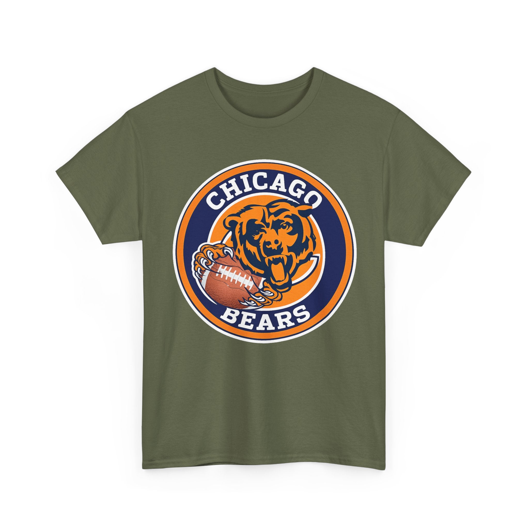 Chicago Bears Vintage Football Tee - Cotton T-Shirt
