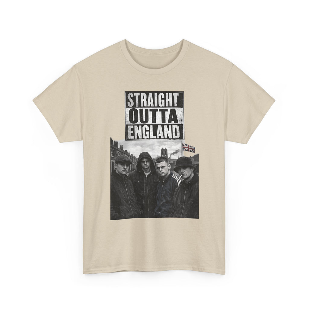Straight Outta England T-Shirt — Retro Band Photo Tee