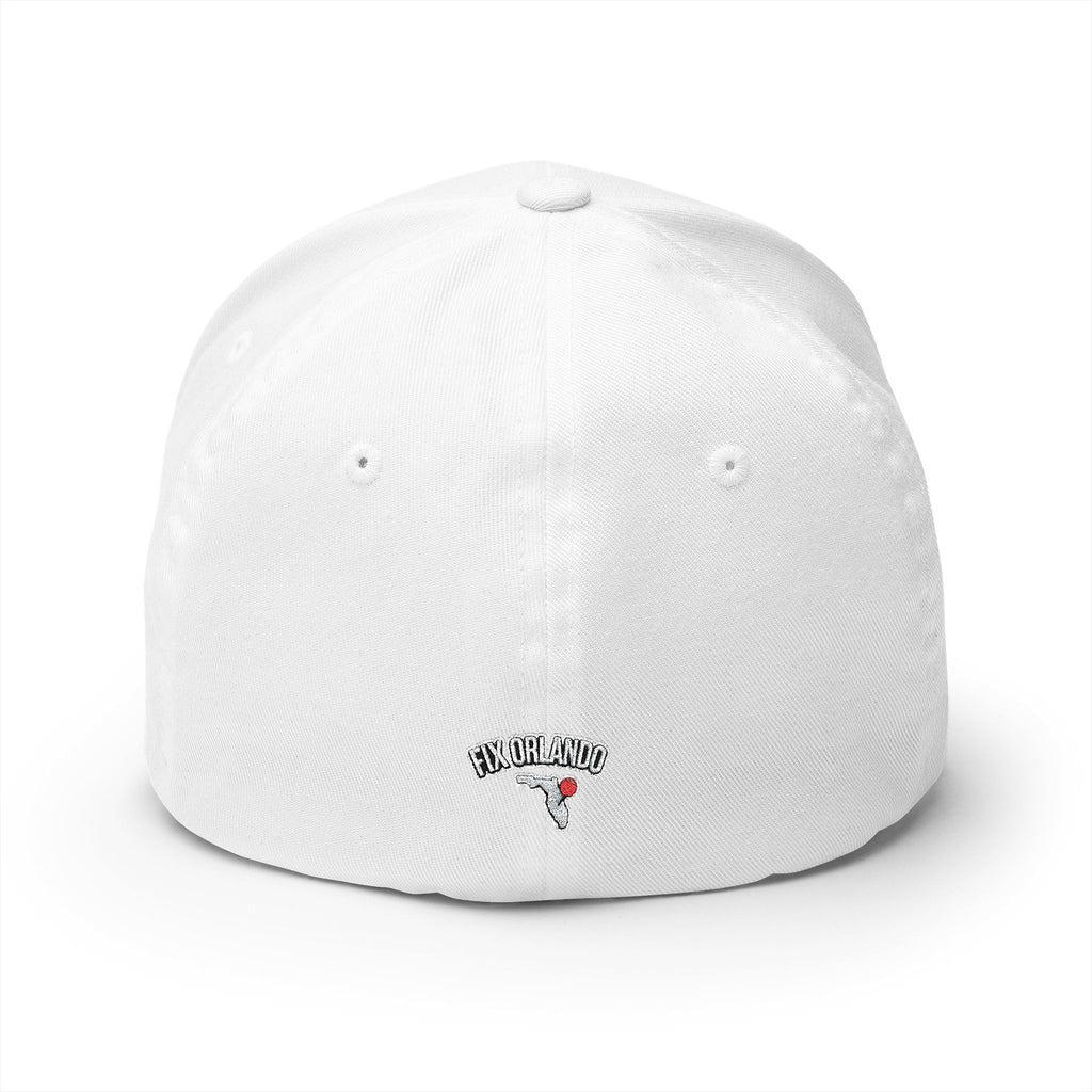 Fix Orlando Embroidered Cap — Vintage Palm & Golf Ball Hat