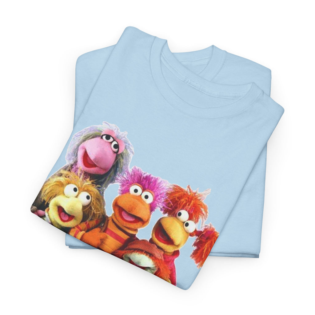 Fraggle Rock Characters T-Shirt — Vintage 80s Kids TV Crew Tee