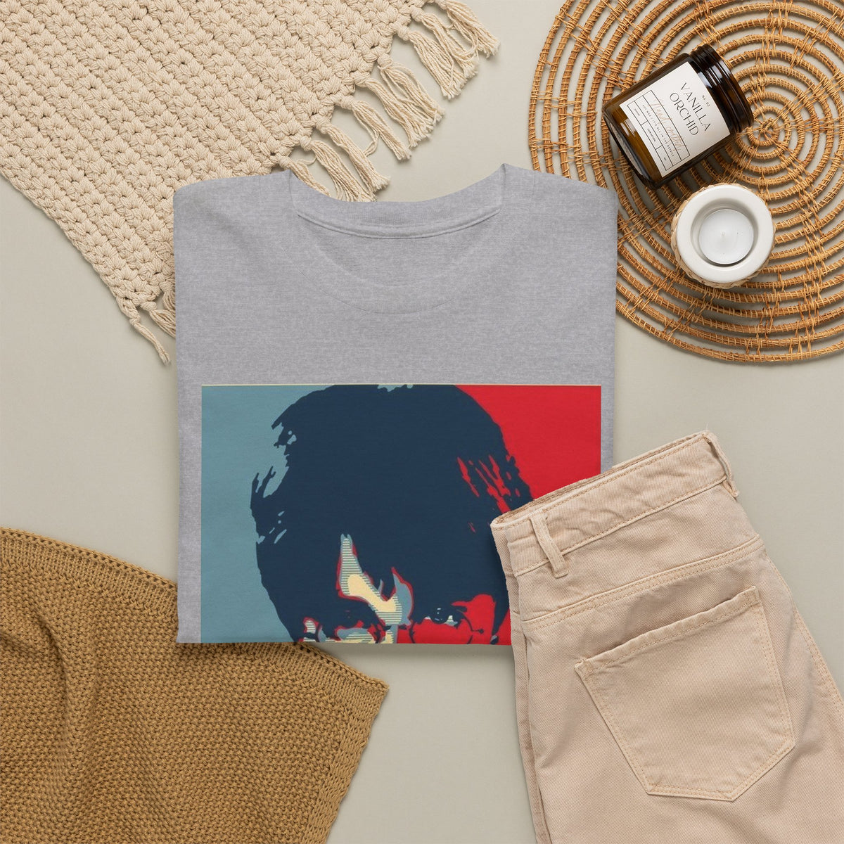 Harry Potter Inspired Vintage Wizard Portrait Cotton T‑Shirt — 'Potter' Graphic Tee