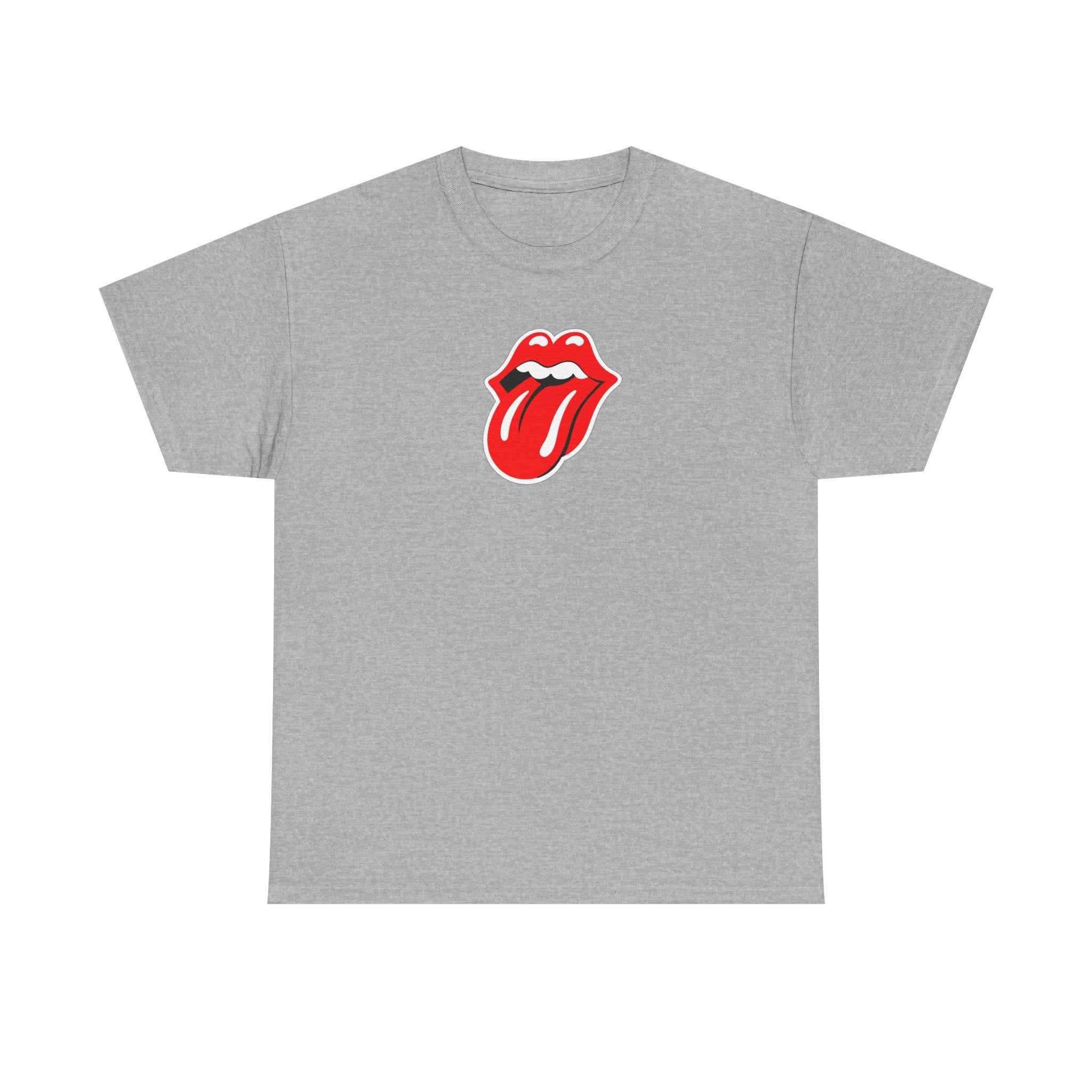 Rock Retro Red Tongue and Lips Graphic Tee