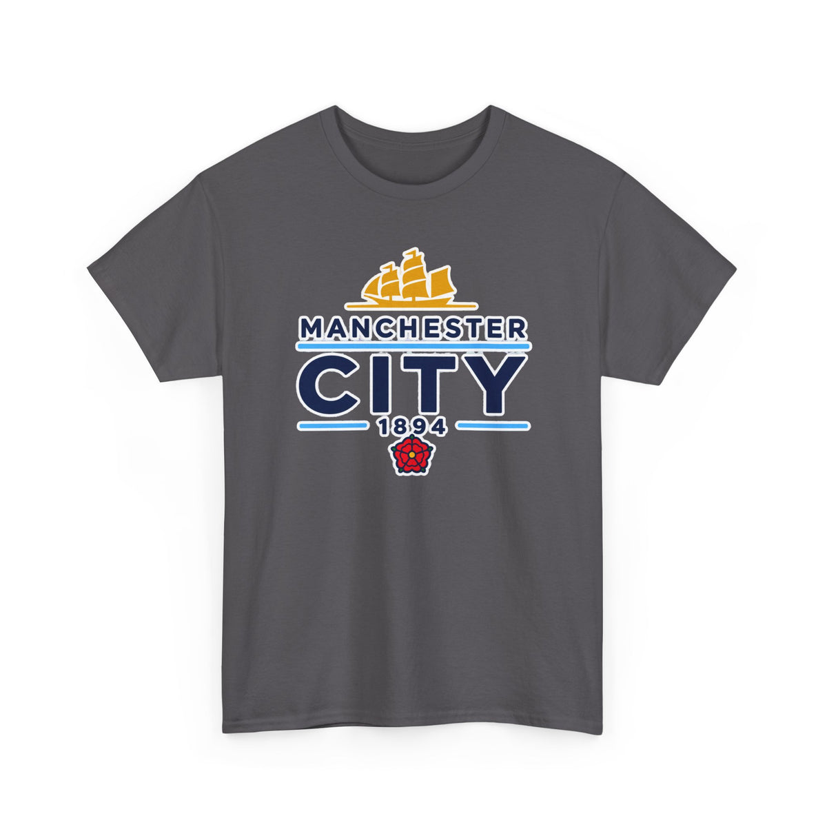 Manchester City 1894 Tee – Retro Football Crest T‑Shirt