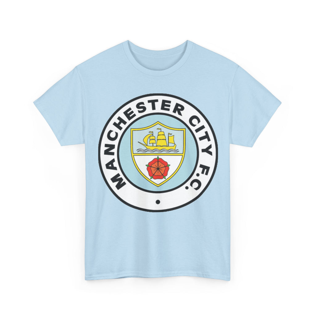 Manchester City F.C. Retro Crest T-Shirt – Retro Football Fan Tee