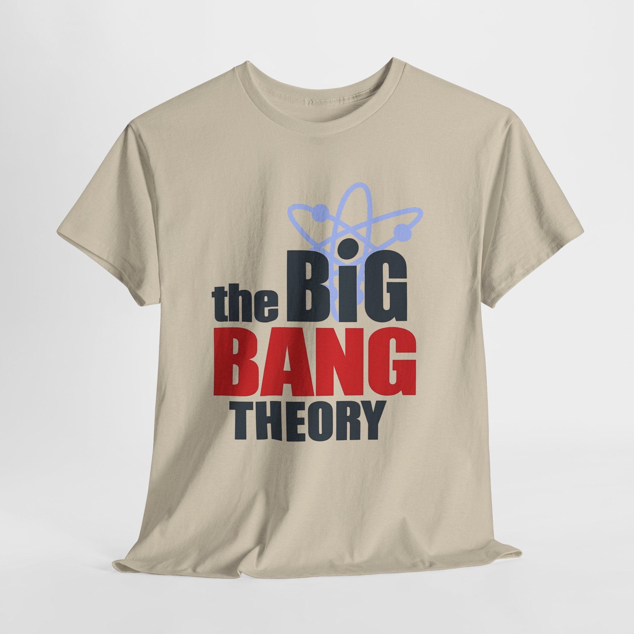 Big Bang Theory Unofficial Logo Tee — Retro Sci‑Fi TV Show T‑Shirt