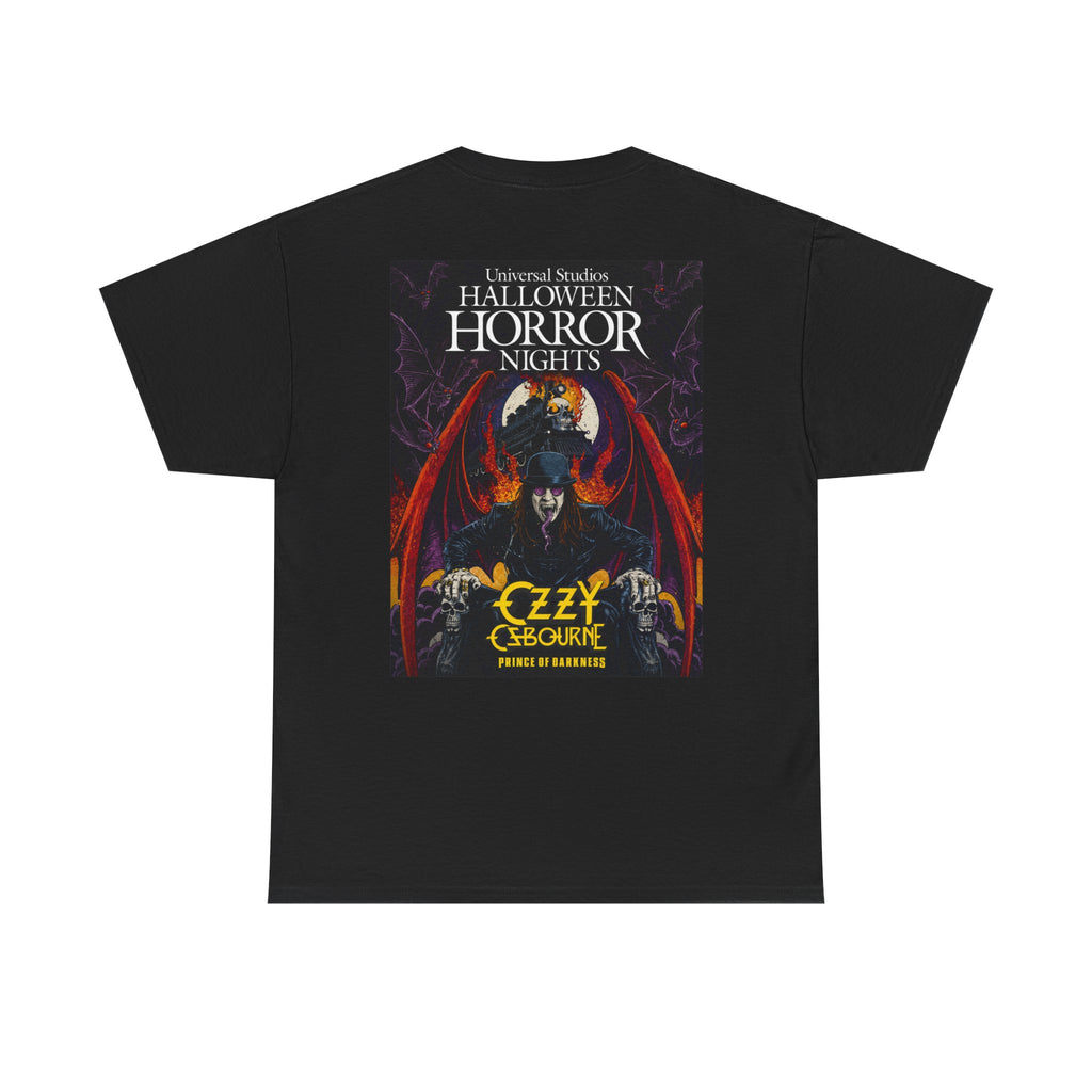 Ozzy Osbourne Halloween Horror Nights Tee — "Shh" Graphic Band T‑Shirt