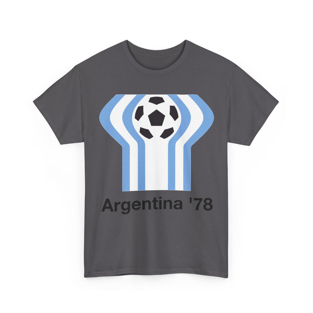 Argentina '78 Soccer T-Shirt — Retro World Cup Football Tee