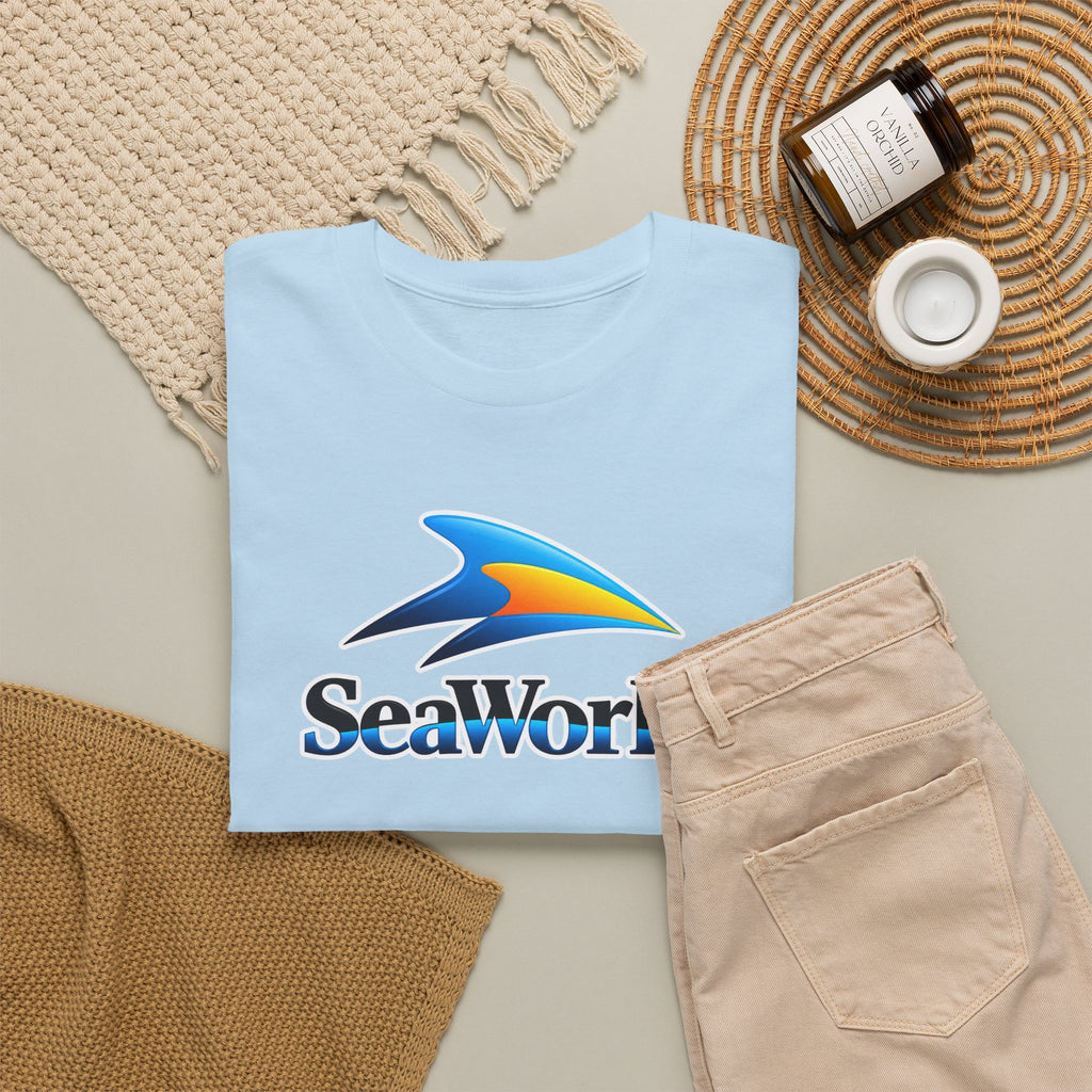 SeaWorld Logo T-Shirt — Classic Ocean Theme Tee