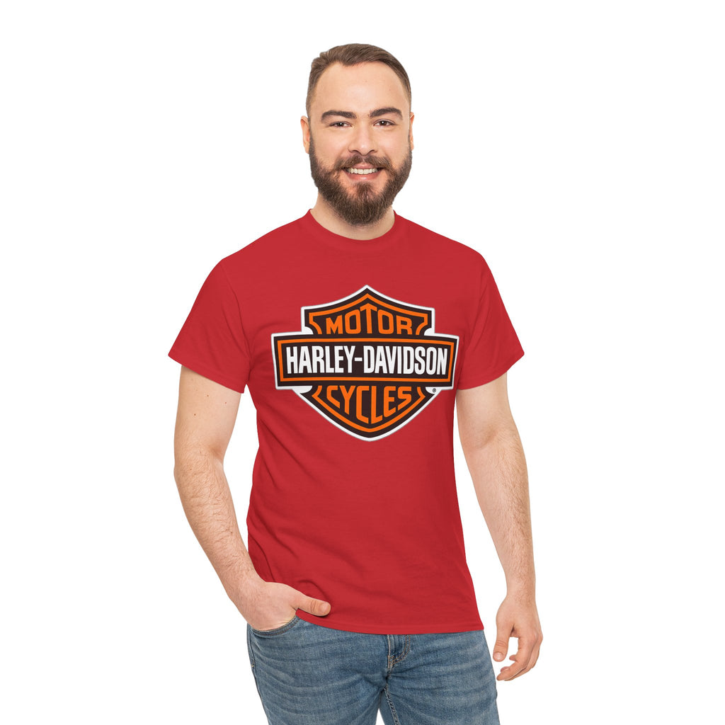 Harley-Davidson American Flag Tee — Vintage Motor Company Back Print