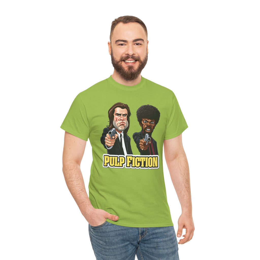 Pulp Fiction Graphic Tee - Retro Movie Poster T-Shirt
