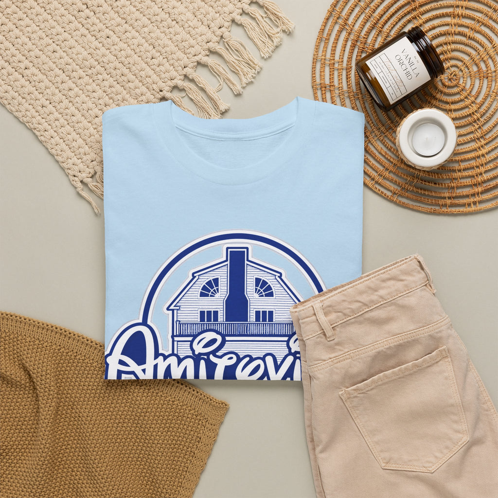 Amityville Horror Tee – "Amityville: The Scariest Place on Earth" Graphic Shirt