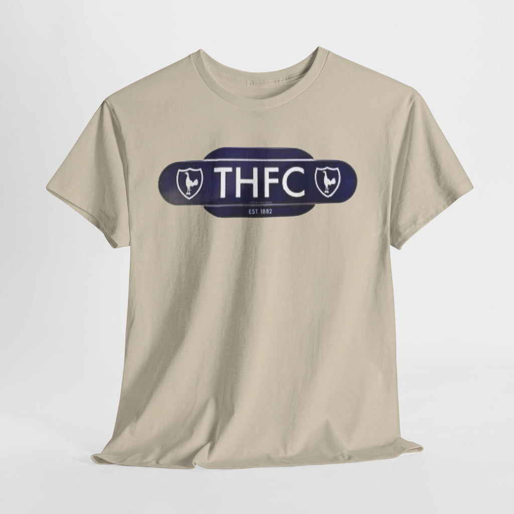 Tottenham Hotspur Railway Sign Tee — Tottenham Football Club Fan Shirt