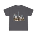 Dubai Skyline T-Shirt — Dubai Cityscape Graphic Tee with Burj Khalifa