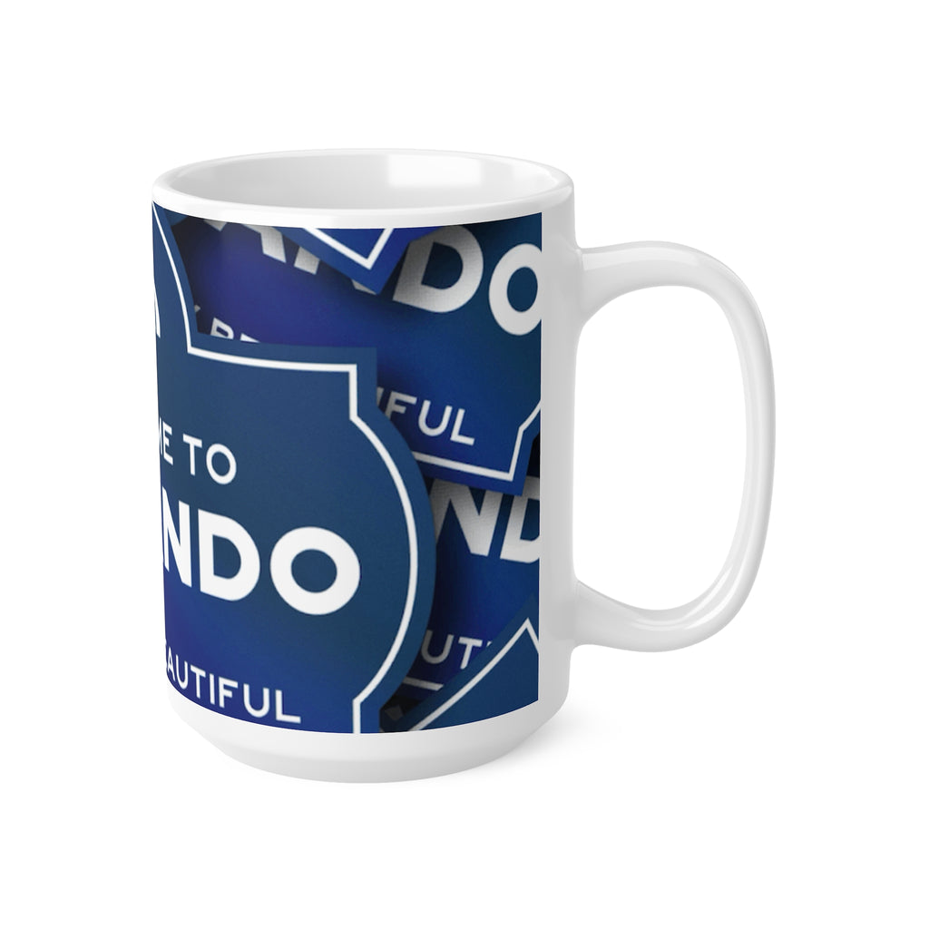 Orlando "Welcome to Orlando" Ceramic Coffee Mug – City Beautiful Souvenir (11oz & 15oz)