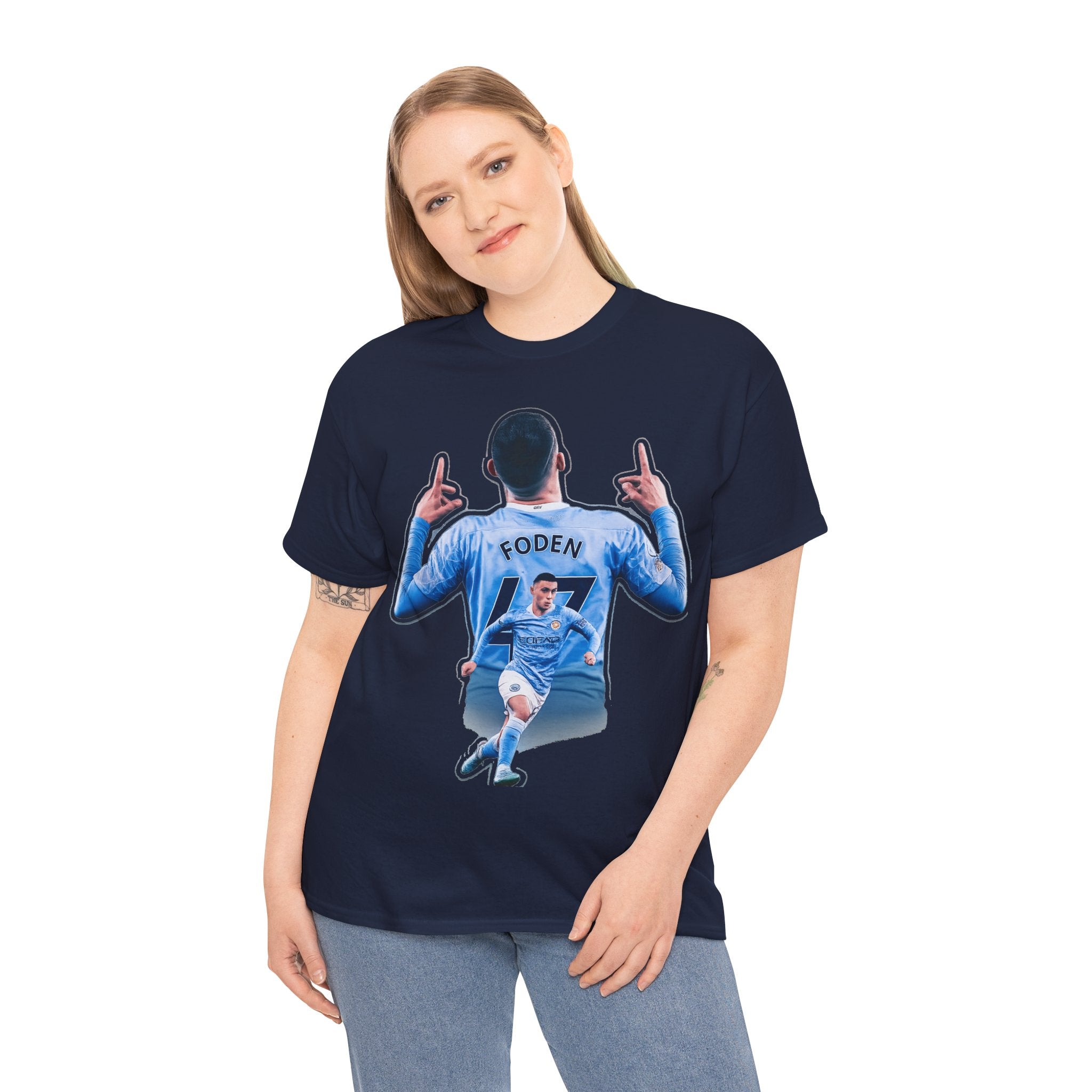 Phil Foden Soccer Fan T‑Shirt – Manchester City Jersey Graphic Tee