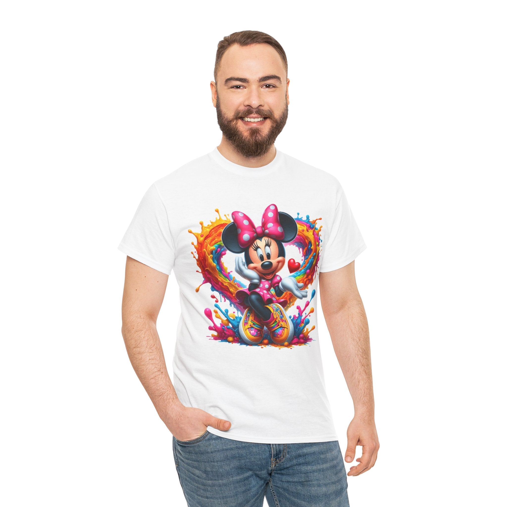 Minnie Mouse Unofficial Color Splash T‑Shirt