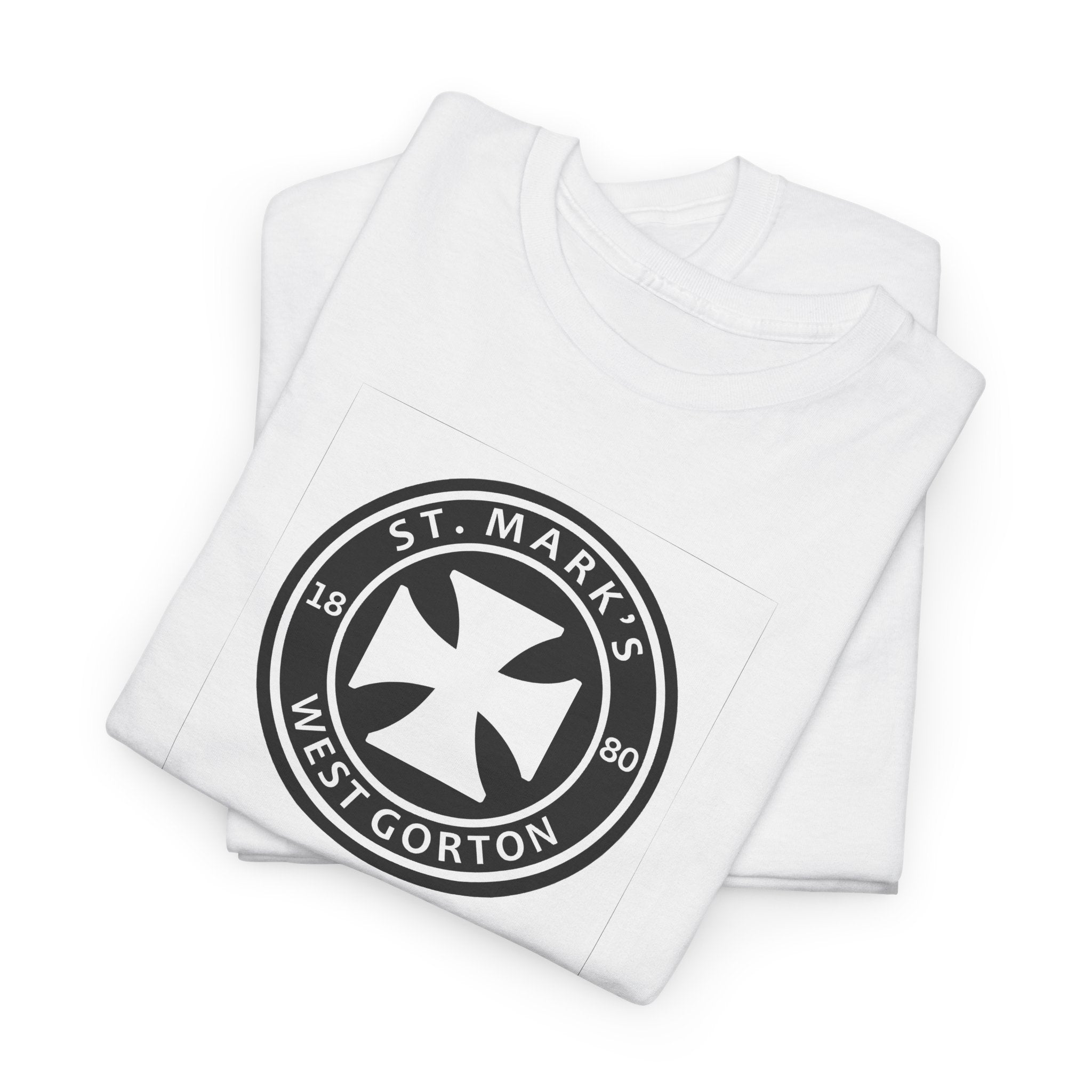 St. Marks West Gorton Cross Logo Tee