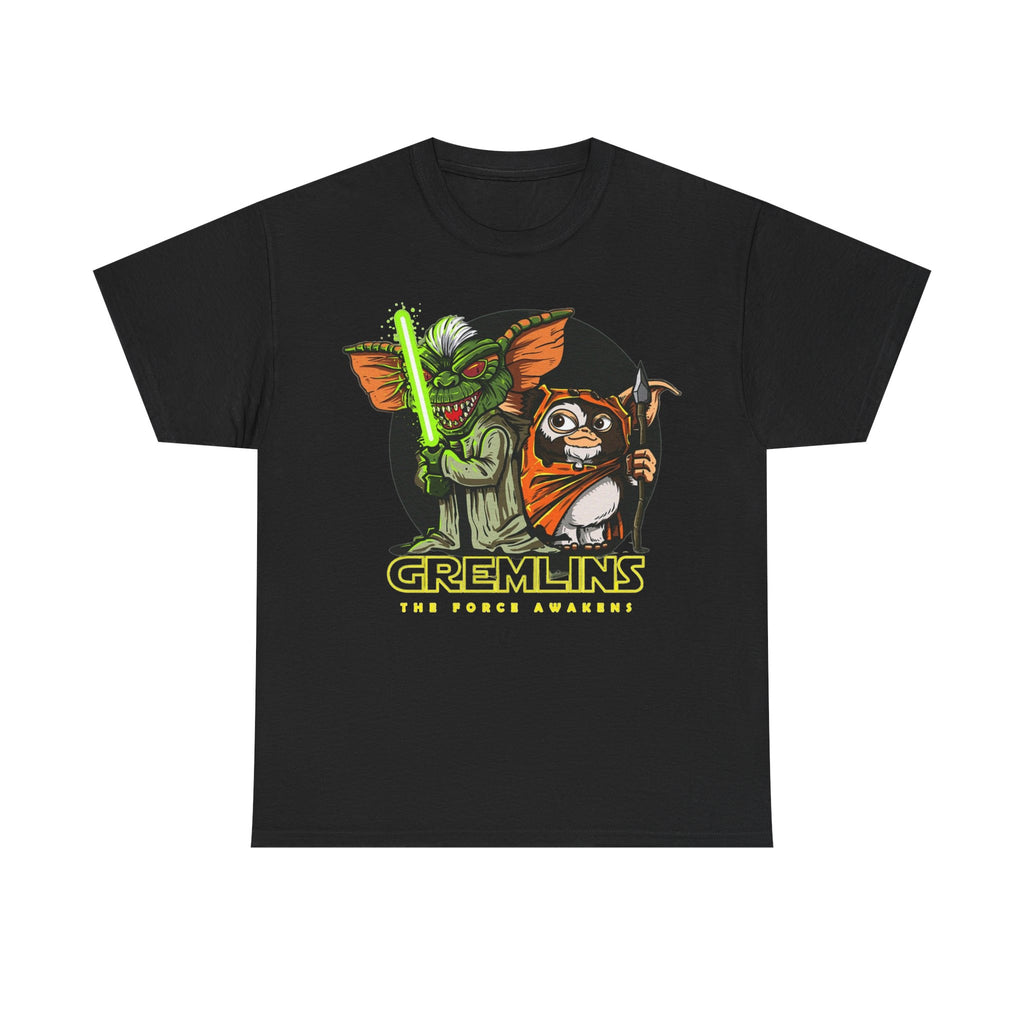 Gremlins Star Wars Parody Tee — 'The Force Awakens' Mashup T-Shirt