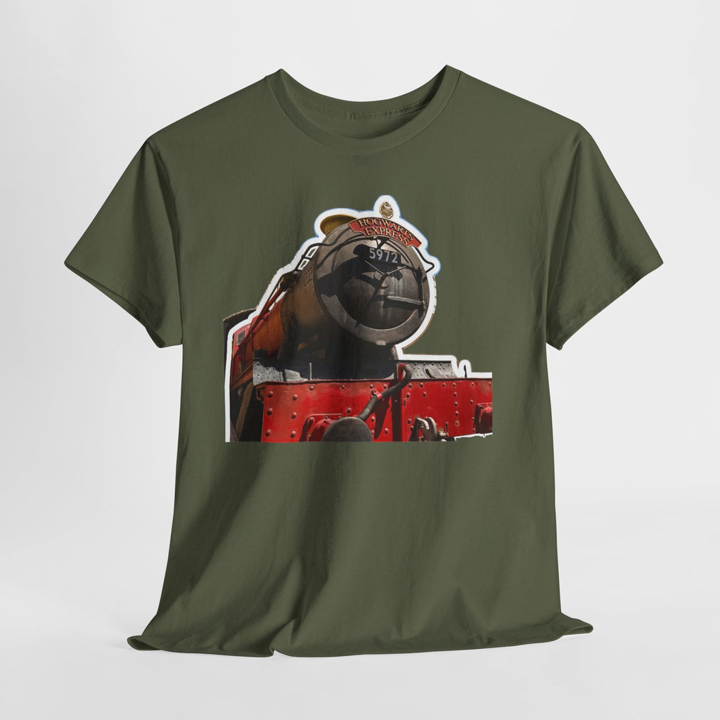 Hogwarts Express Steam Engine Train T-Shirt – Vintage Locomotive Graphic Tee