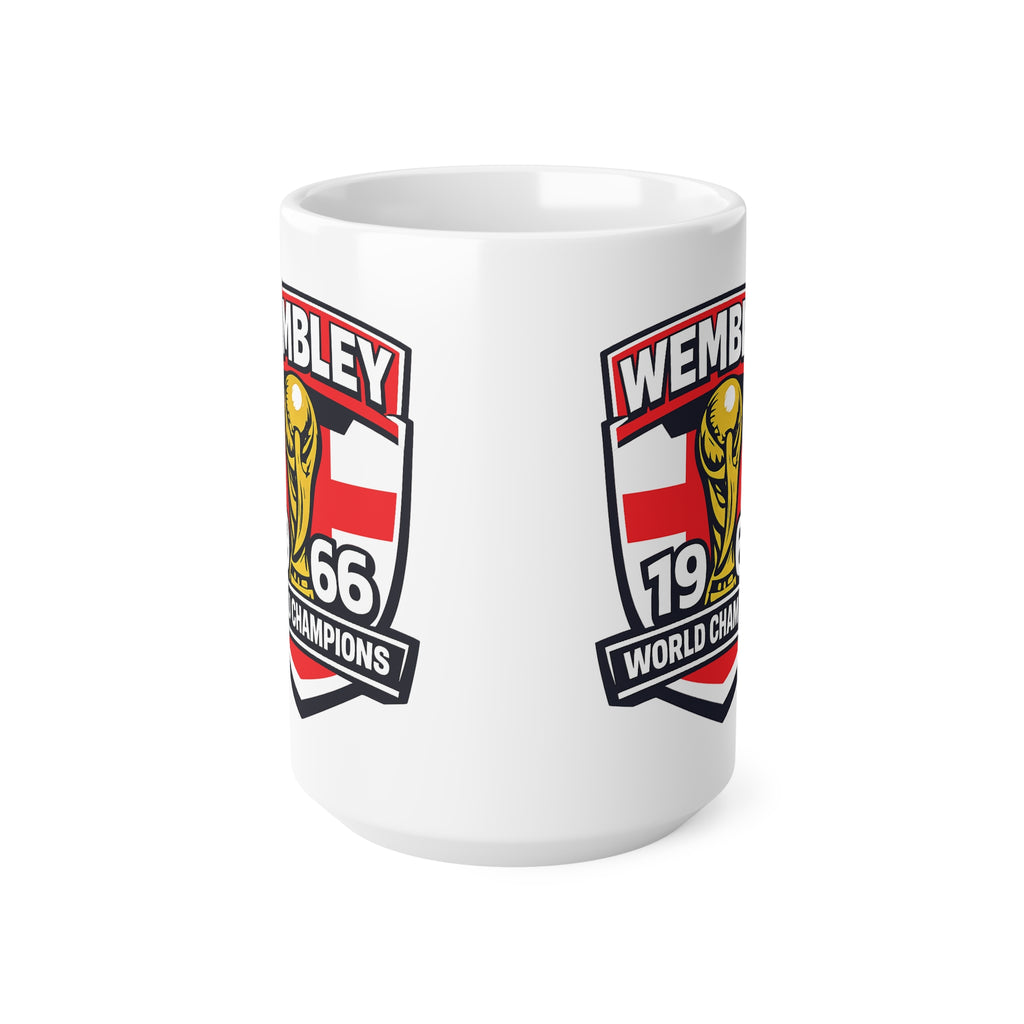 England Wembley 1966 World Champions Ceramic Coffee Cup (11oz & 15oz)