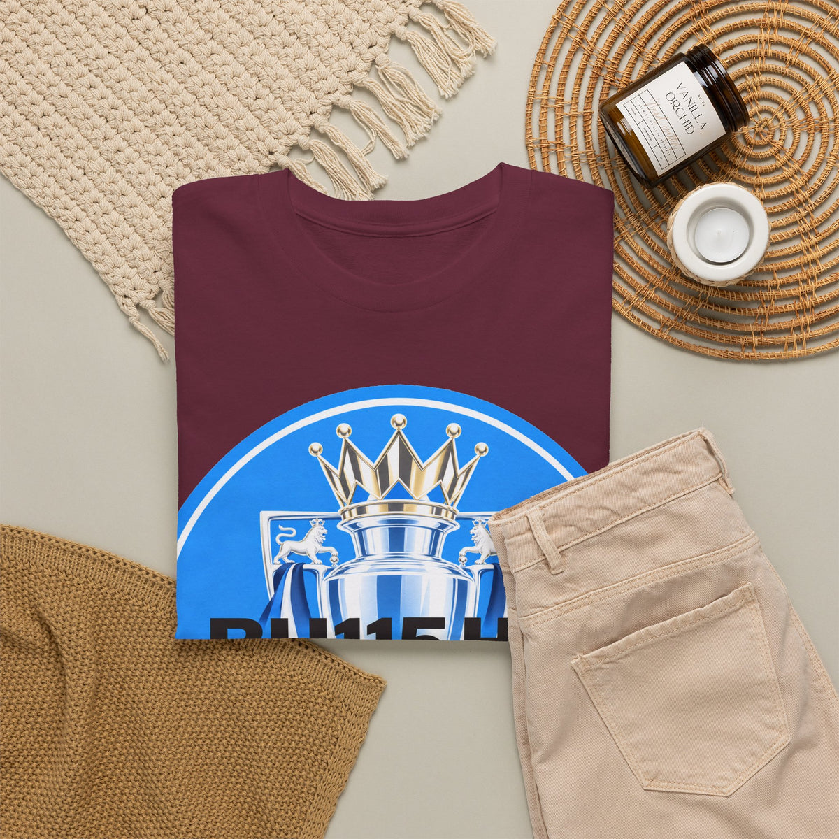 Manchester City 'BU115 HIT' Fan Cotton T-Shirt