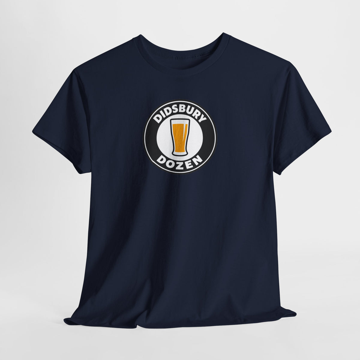 Didsbury Dozen Beer Logo Cotton T-Shirt / Tee