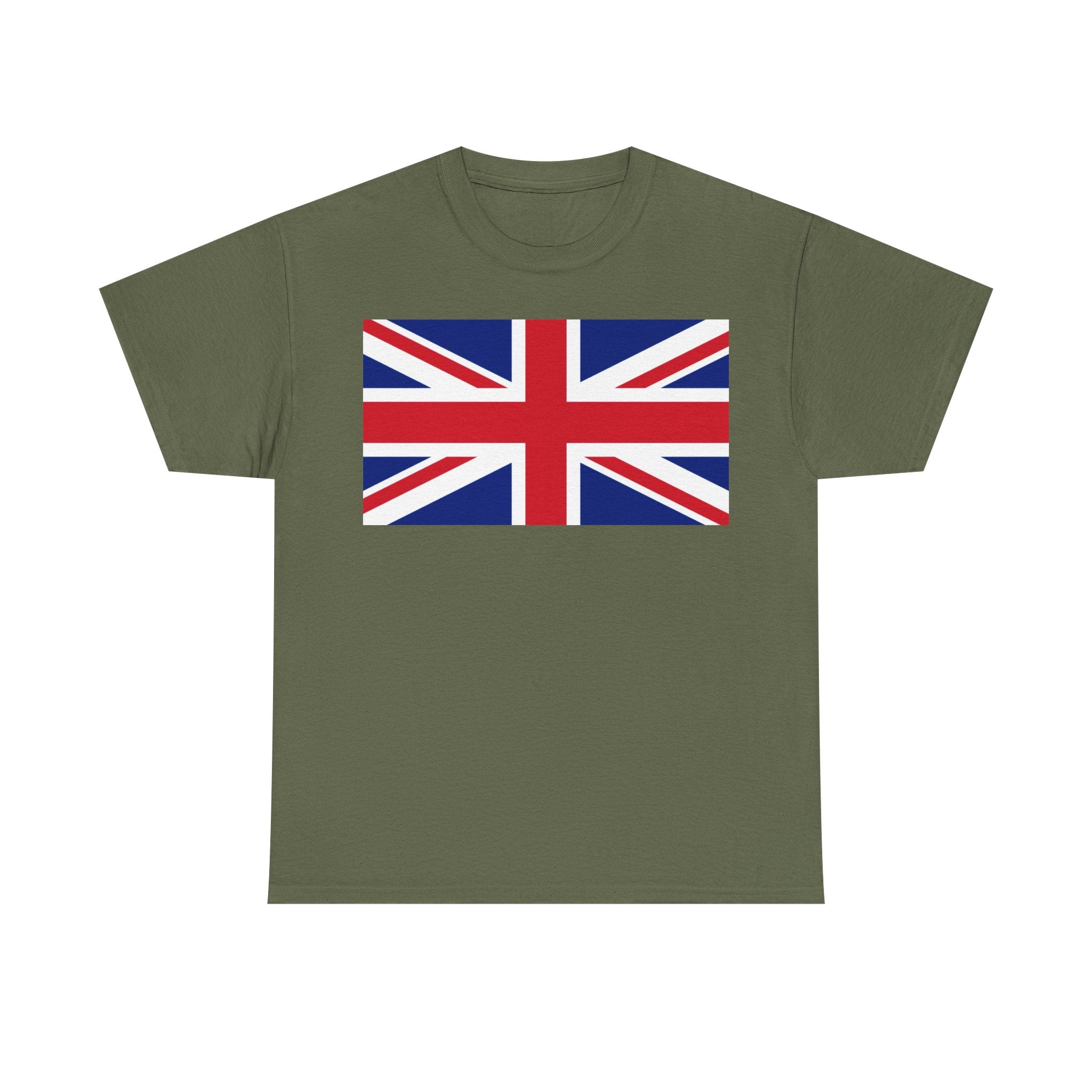 Union Jack Flag T‑Shirt — British Flag Tee for UK Pride & Travel