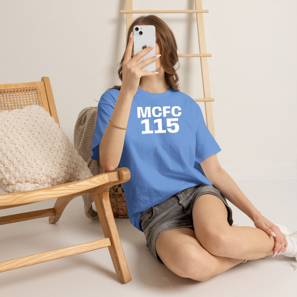 MCFC 115 T-Shirt — Vintage Football Club Number Tee