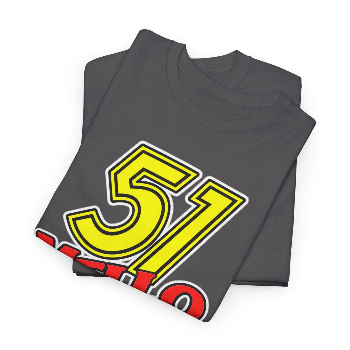 Days of Thunder Mello Yello '51' Graphic Tee — Cole Trickle Racing Shirt