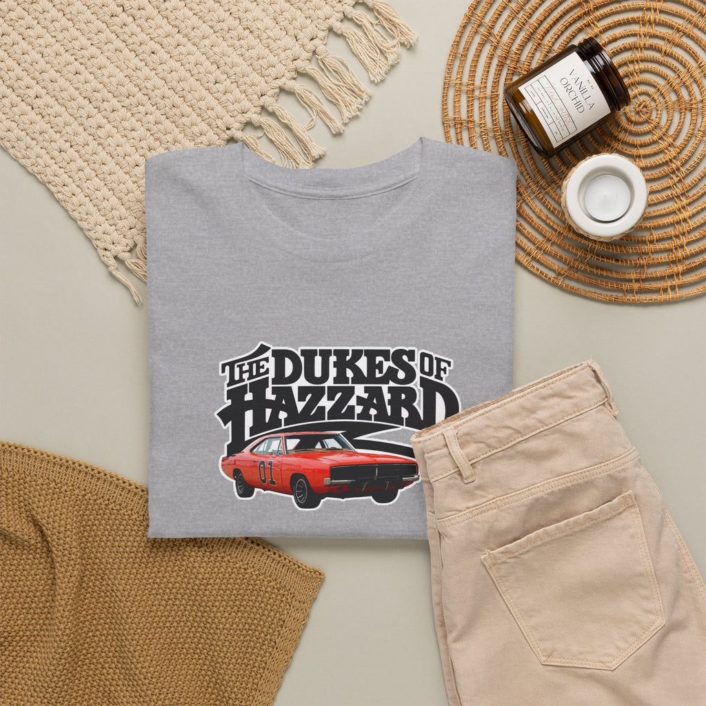 Dukes of Hazzard Charger Graphic Tee — Classic Retro TV Car Shirt