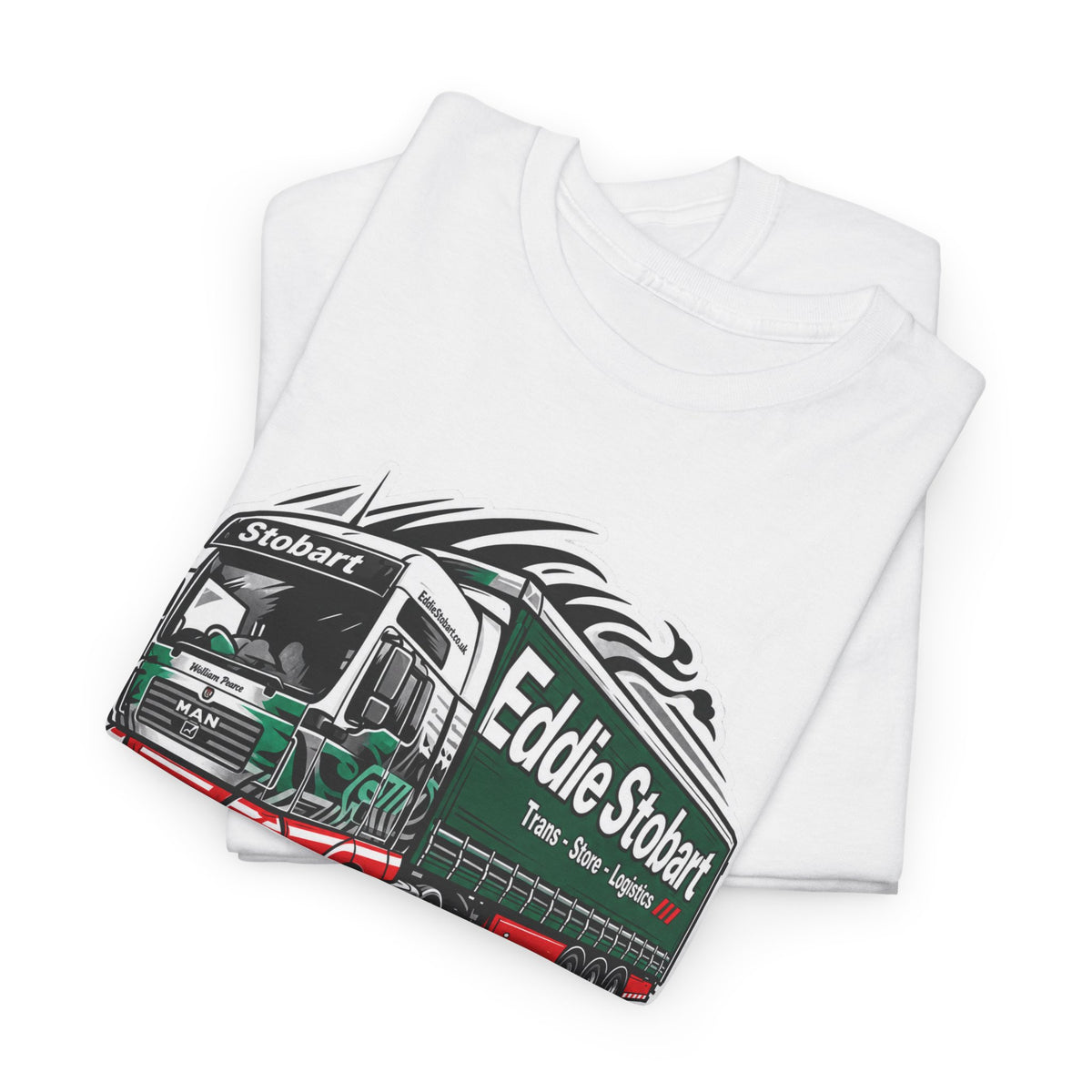Eddie Stobart Truck Graphic Tee — Vintage Lorry Driver T‑Shirt