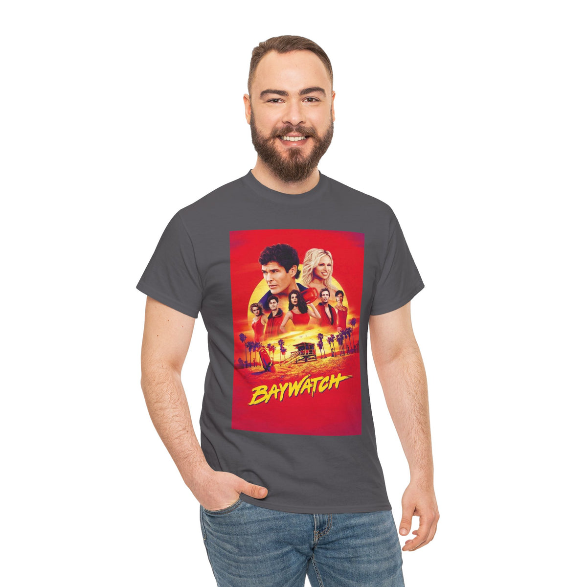 Baywatch Movie Poster Cotton T-Shirt
