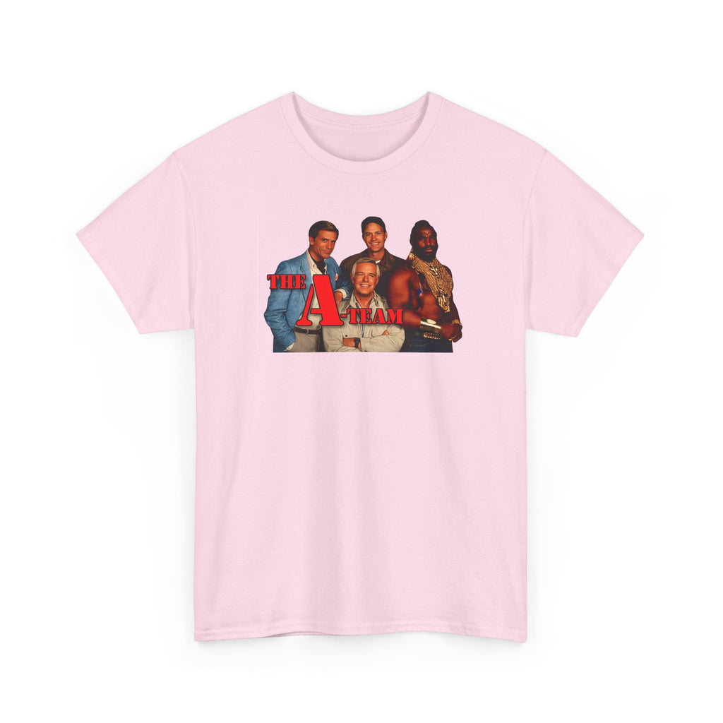 A-Team Graphic Tee — Retro TV Series Logo & Character Poster T-Shirt