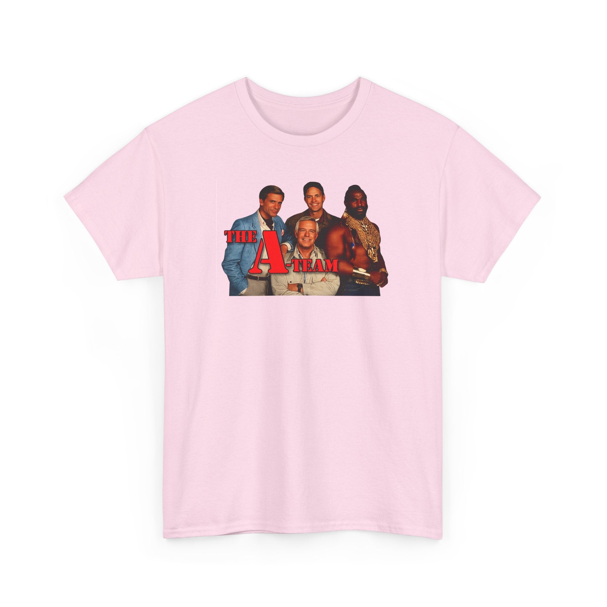 A-Team Graphic Tee — Retro TV Series Logo & Character Poster T-Shirt